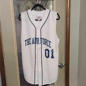 Air Force White and Blue Men's Jersey